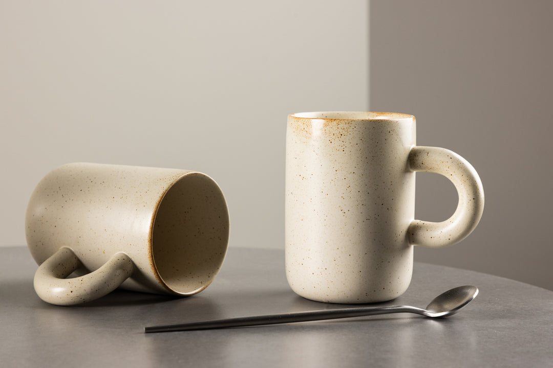 Active Kaffekoppar 2-pack Beige