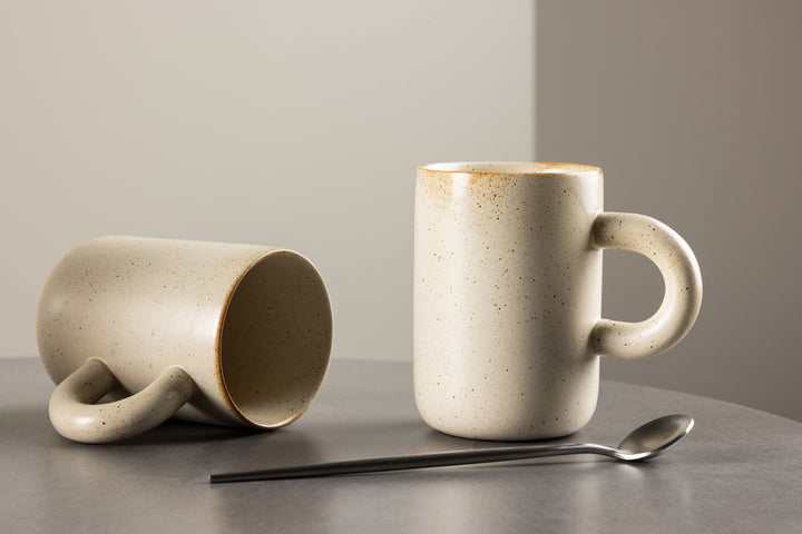 Active Kaffekoppar 2-pack Beige