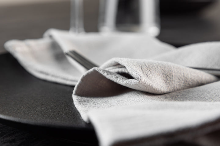 Bloria Servetter 2-pack Ljusgrå