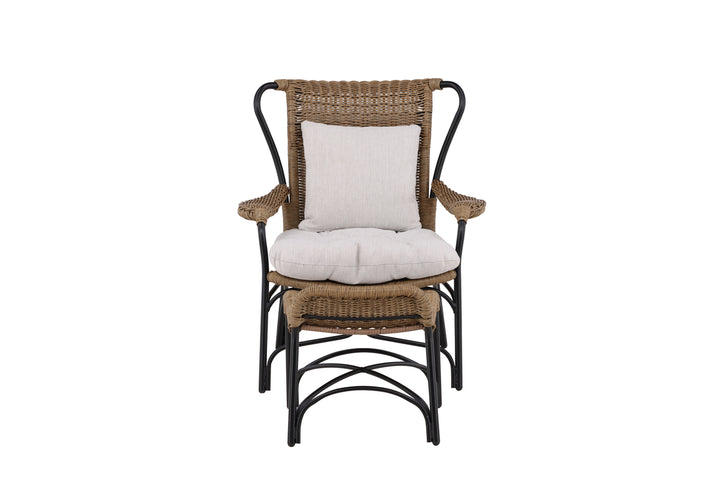 Loreto Loungefåtölj Svart