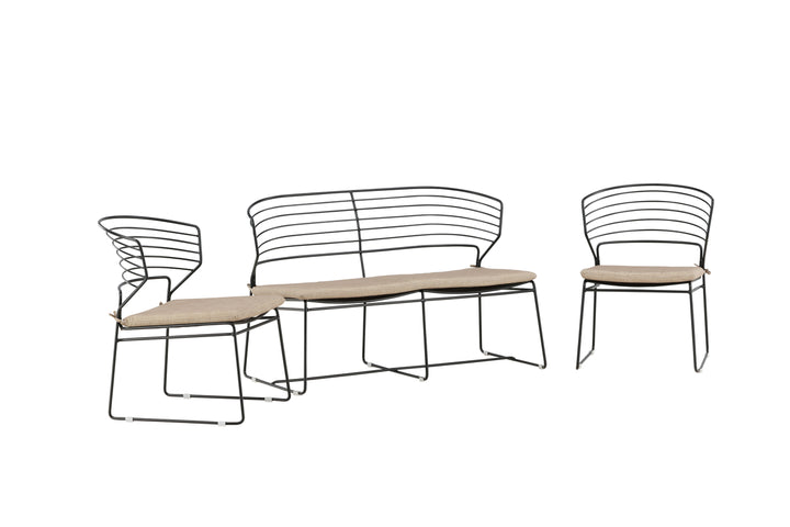 Milano Soffgrupp Svart