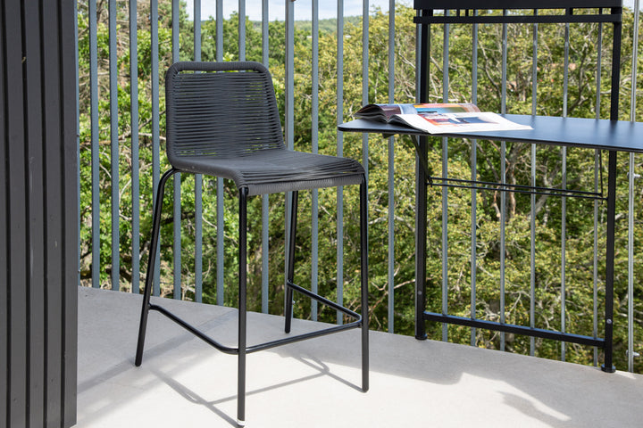 Lindos Barstolar 2-pack Mörkgrå