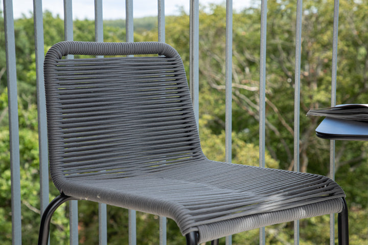 Lindos Barstolar 2-pack Mörkgrå