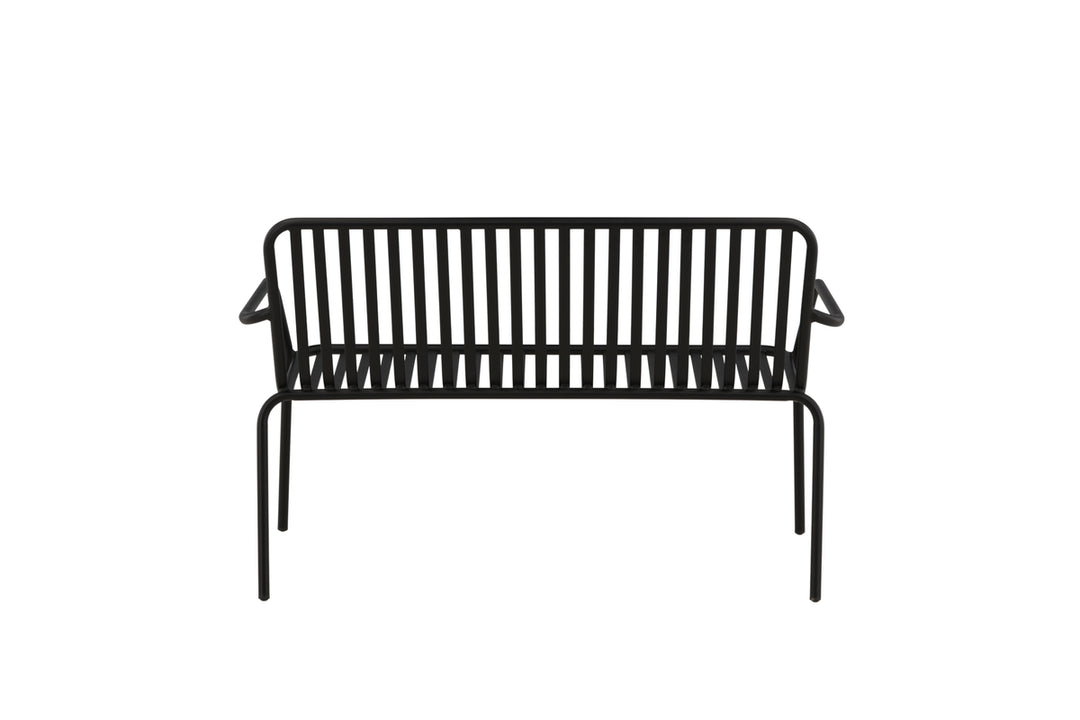 Peking Bänksoffa 64 x 85 x 130 Svart