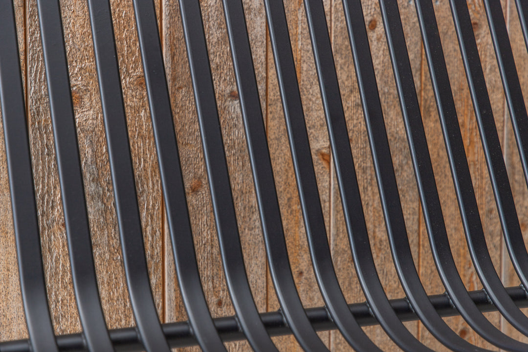 Peking Bänksoffa 64 x 85 x 130 Svart