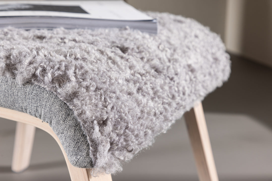 Fårö Loungefåtölj Ljusgrå