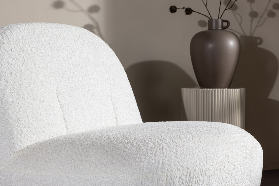 Mahla Loungefåtölj Vit