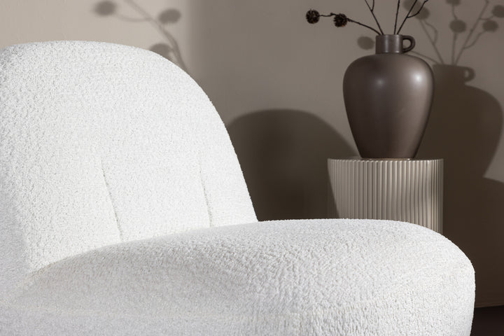 Mahla Loungefåtölj Vit