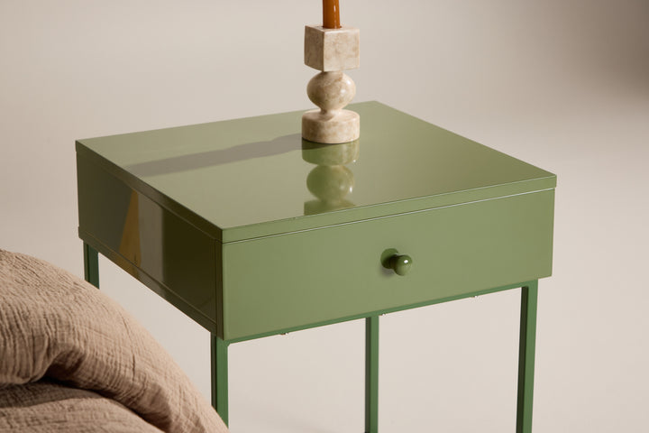 Bakal Sängbord Grön