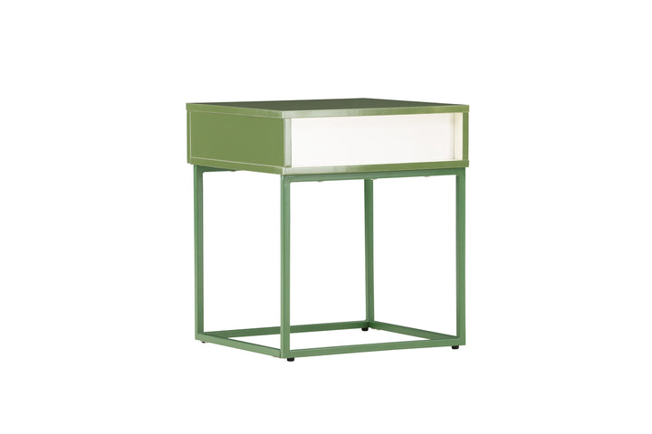 Bakal Sängbord Grön