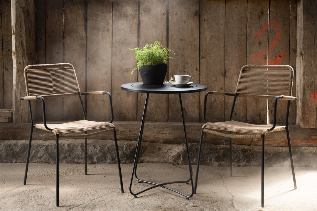 Bacong Cafebord Svart