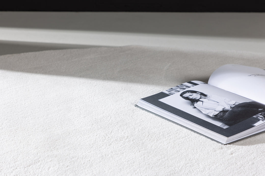 Nixie Rund Matta Vit