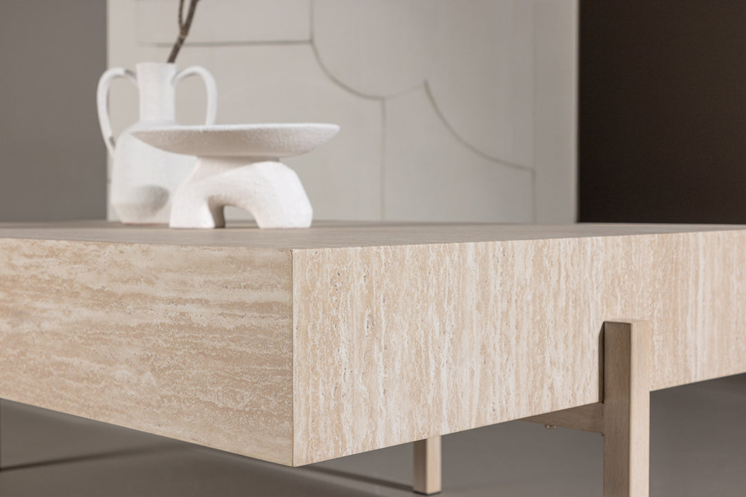 Vadholmen Soffbord Vitputsad