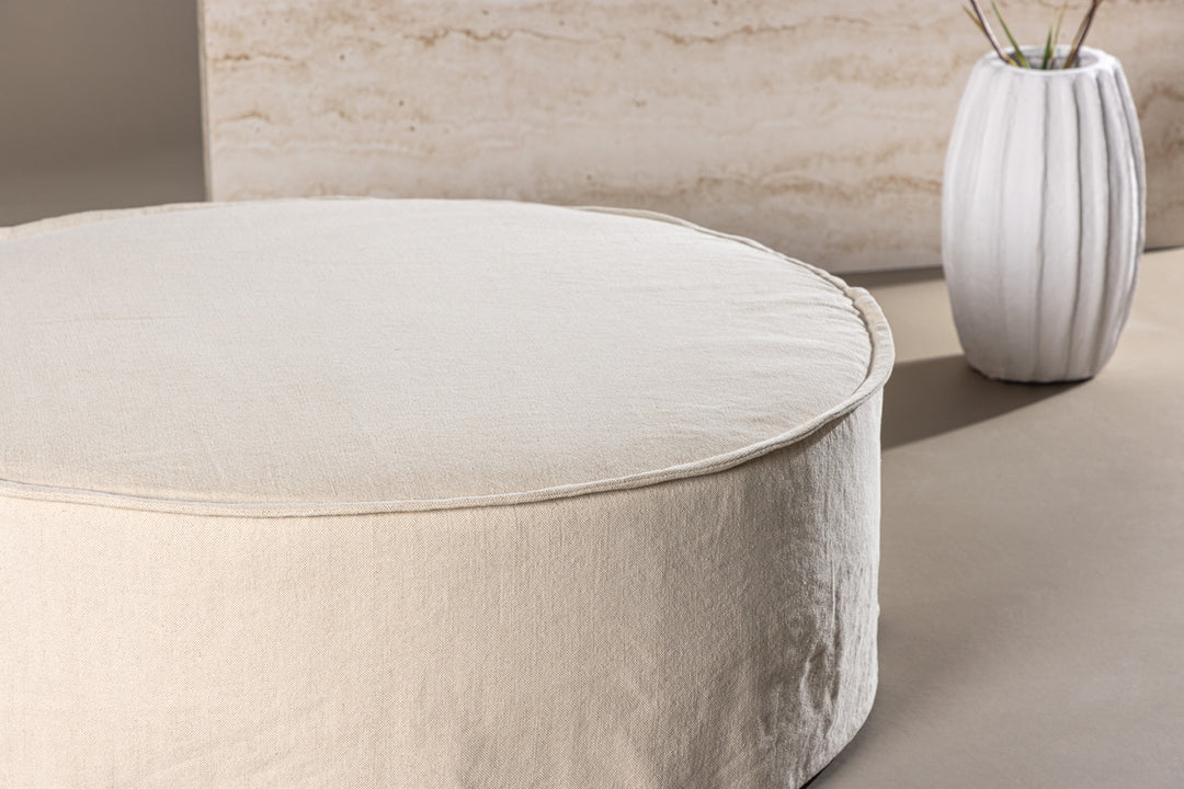 Vindö Sittpuff Beige