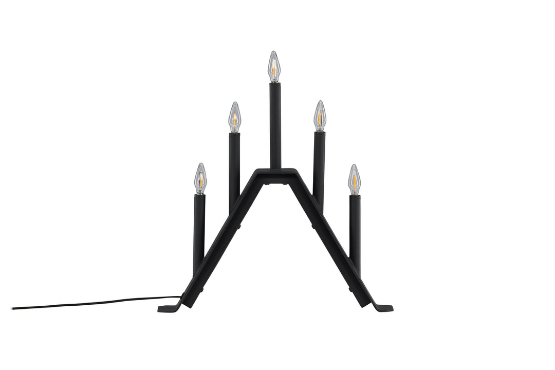 Åre Adventsljusstake 32x36 Svart