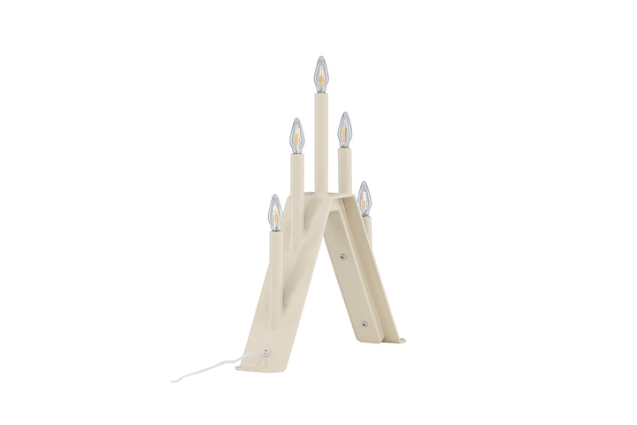 Åre Adventsljusstake 32x36 Beige