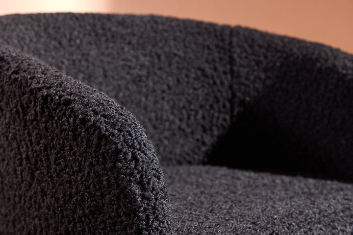 Fluffy Fåtölj Svart