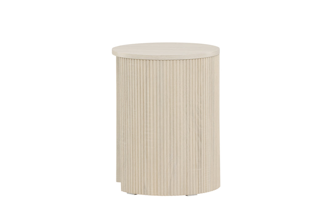 Bristol Sidobord Vitputsad