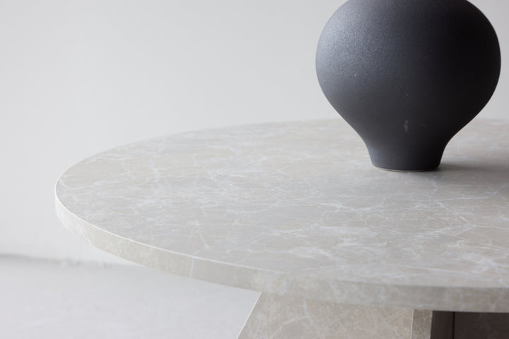 Bootcut Soffbord Beige