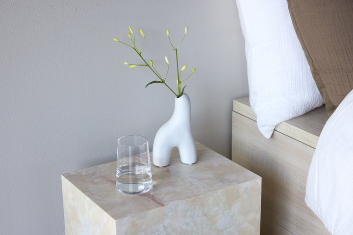 York Sidobord Beige 25x30x35