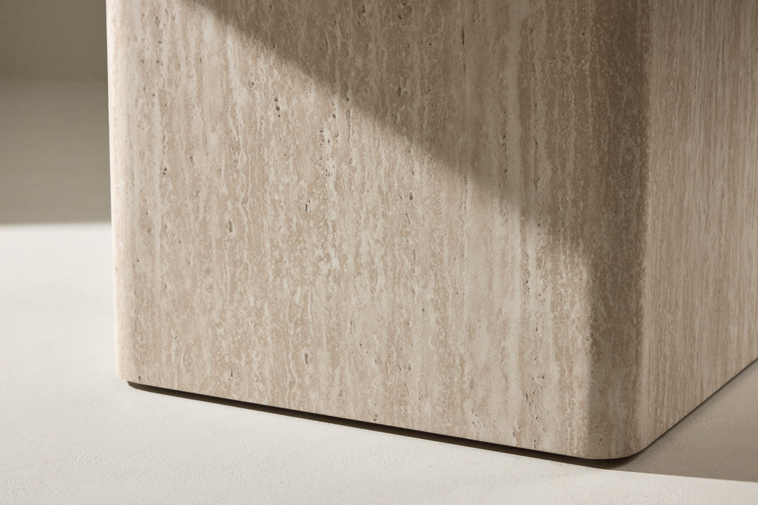 Qvart Soffbord Beige