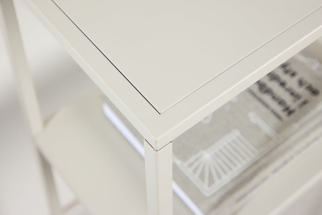 Staal Sidobord Beige