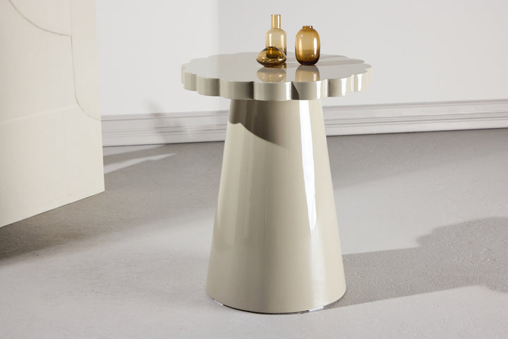 Krull Sidobord Beige