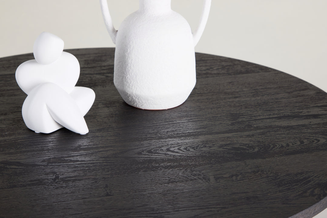 Tekla Soffbord Svart 80x45cm