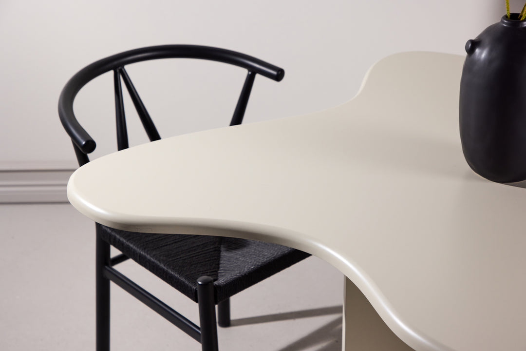 Flower Matbord Beige