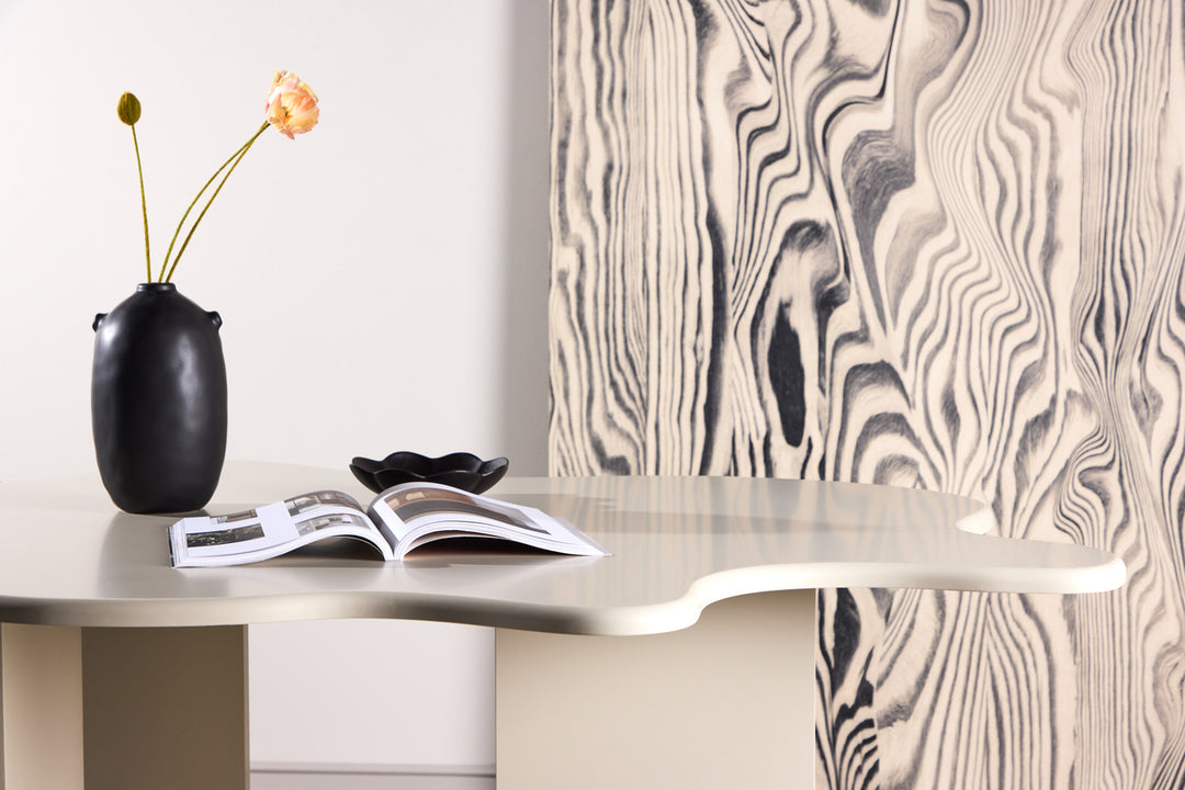 Flower Matbord Beige