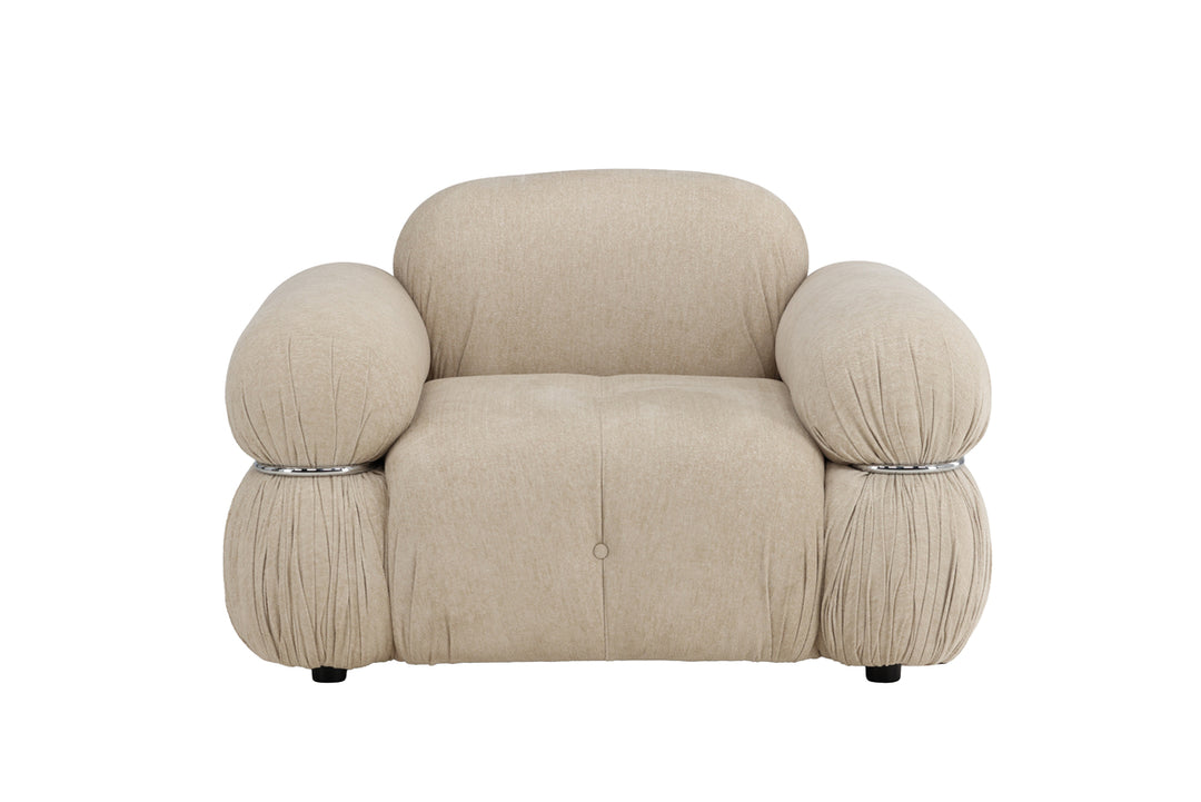 Mika Loungefåtölj Beige