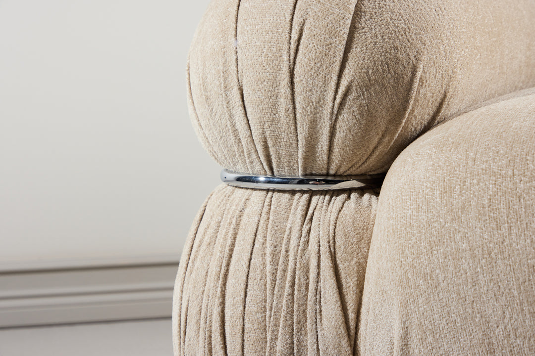 Mika Loungefåtölj Beige