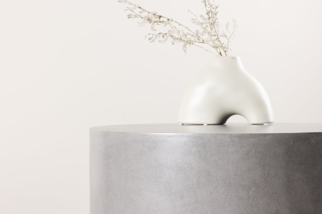 Lissabon Sidobord Grå