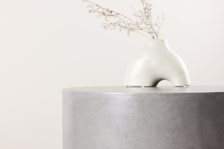 Lissabon Sidobord Grå