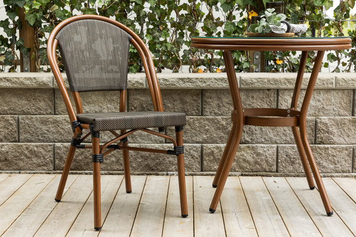 Guarda Caféstolar 2-pack Svart