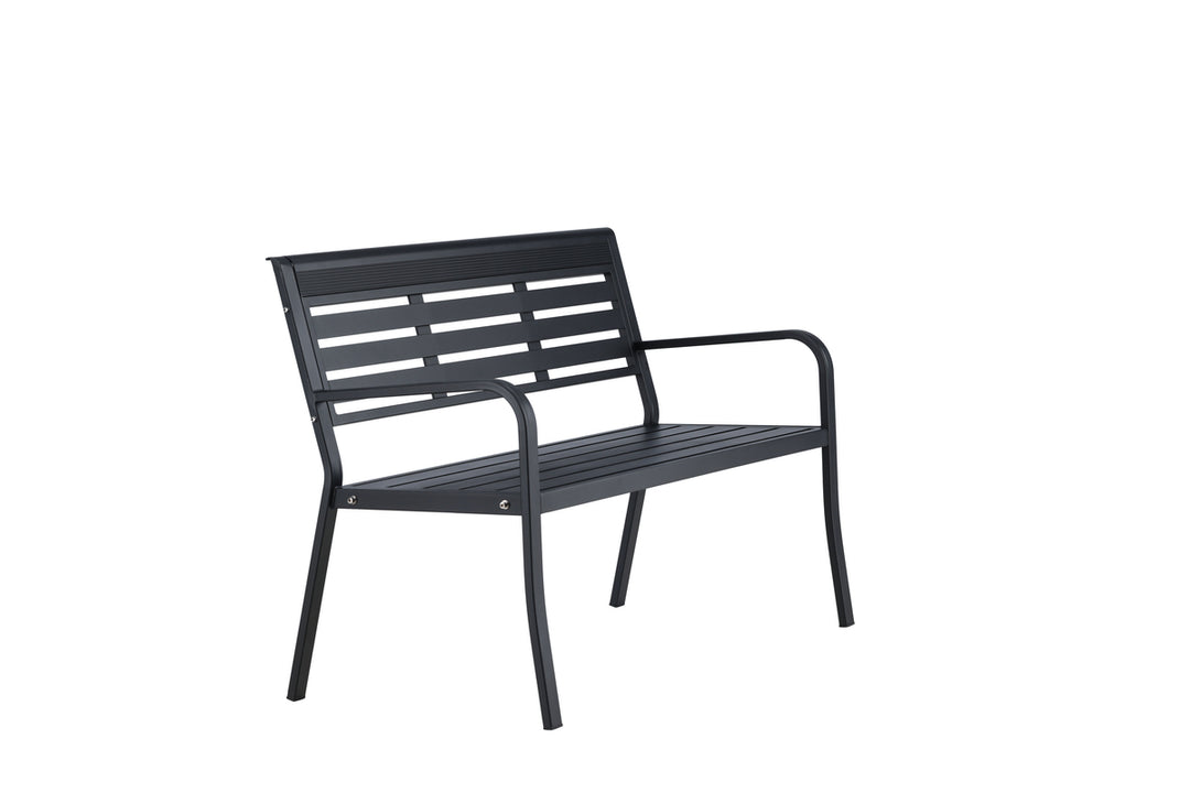 Elvas Bänksoffa 60 x 84 x 125 Svart