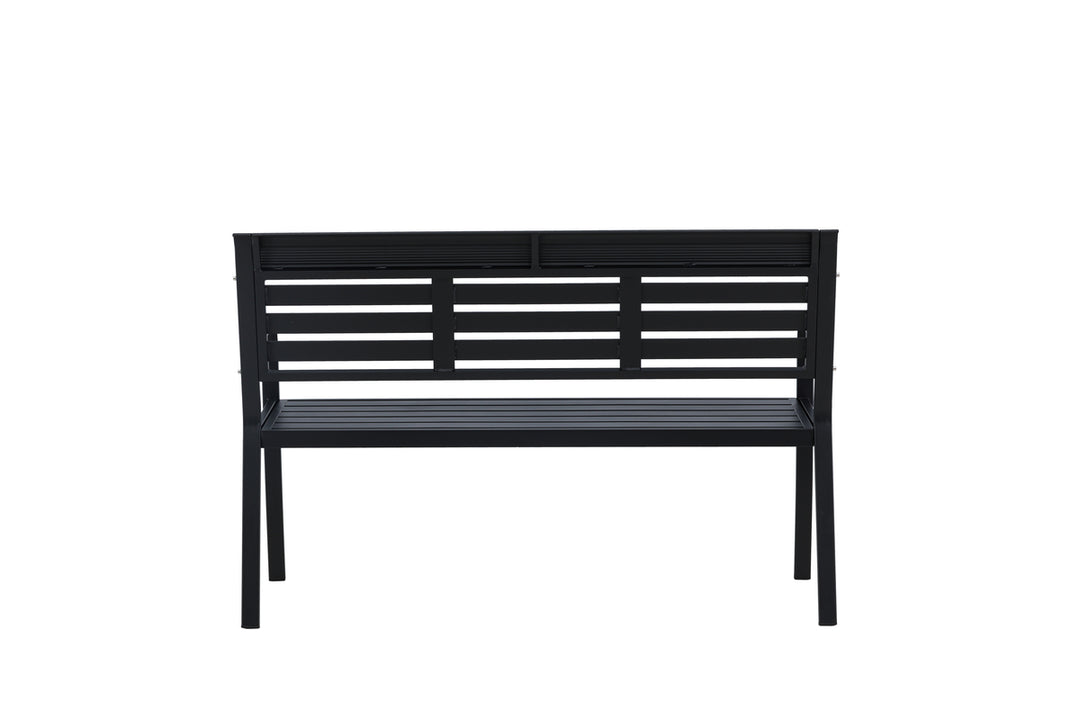 Elvas Bänksoffa 60 x 84 x 125 Svart