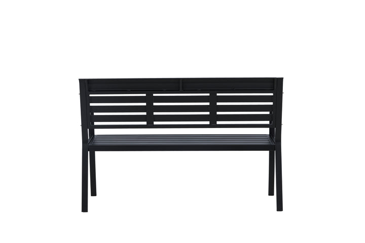 Elvas Bänksoffa 60 x 84 x 125 Svart