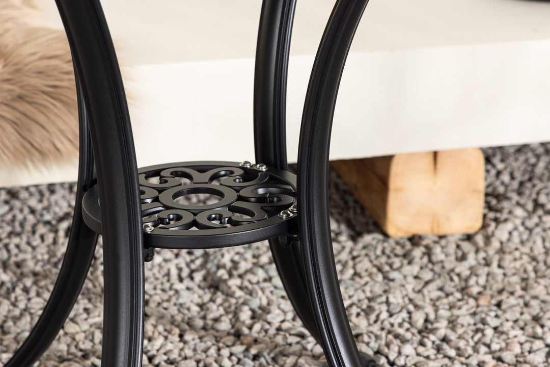 Leiria Cafebord Brun