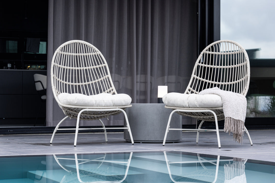 Paul Loungefåtölj Beige