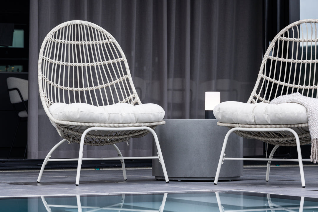 Paul Loungefåtölj Beige