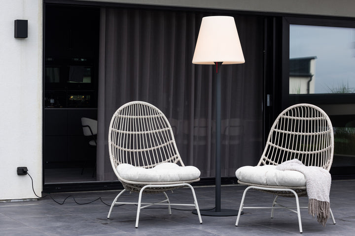 Moris Golvlampa Svart