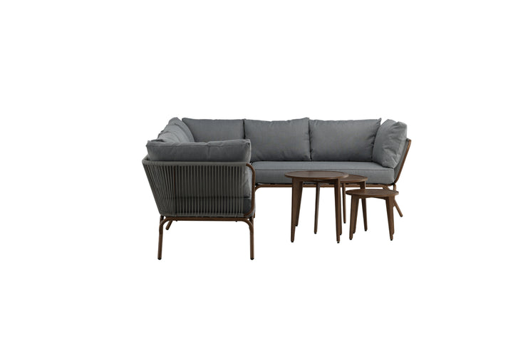 Roxo Hörngrupp Brun/Grå