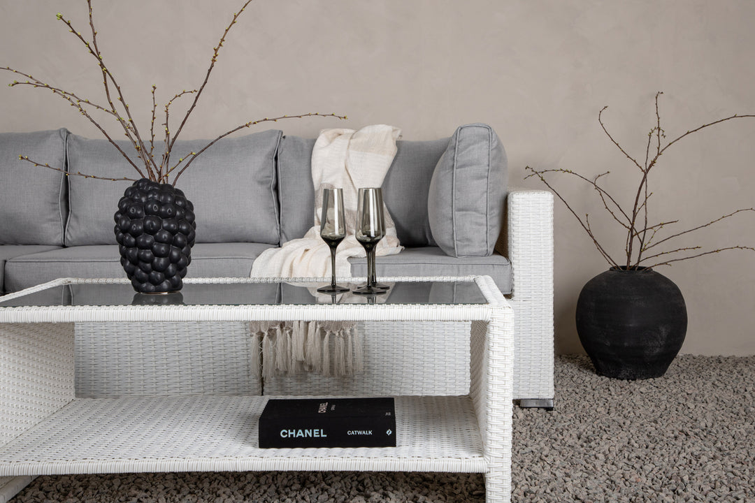 Amazon Hörngrupp Vit/Grå