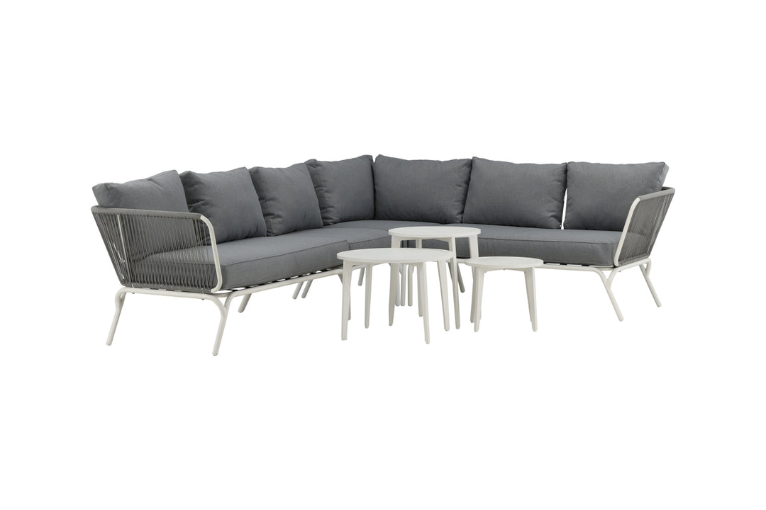 Roxo Hörngrupp Vit/Grå