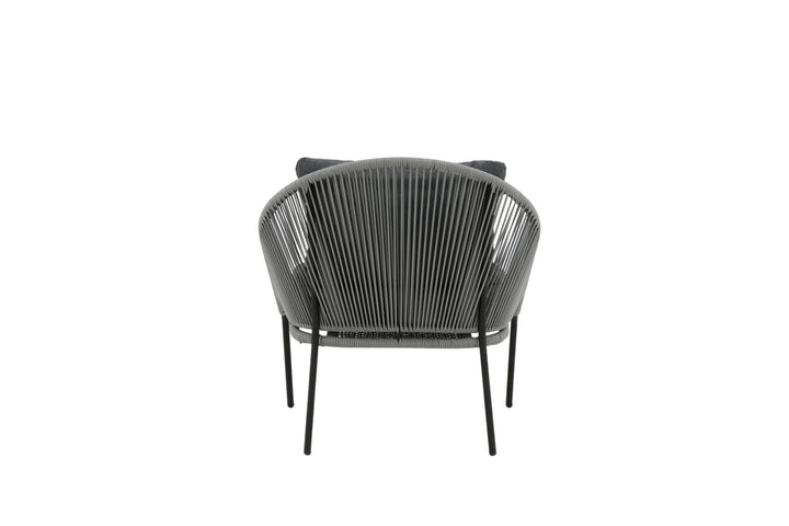 Lindos Loungefåtölj Grå