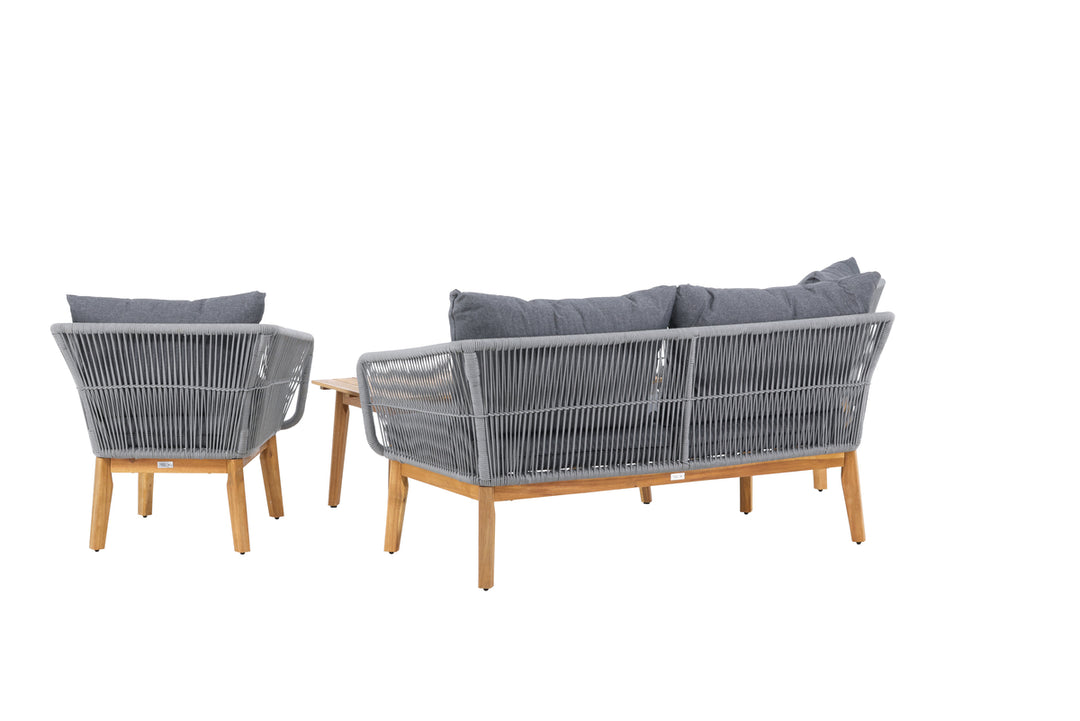 Chania Soffgrupp Natur/Grå