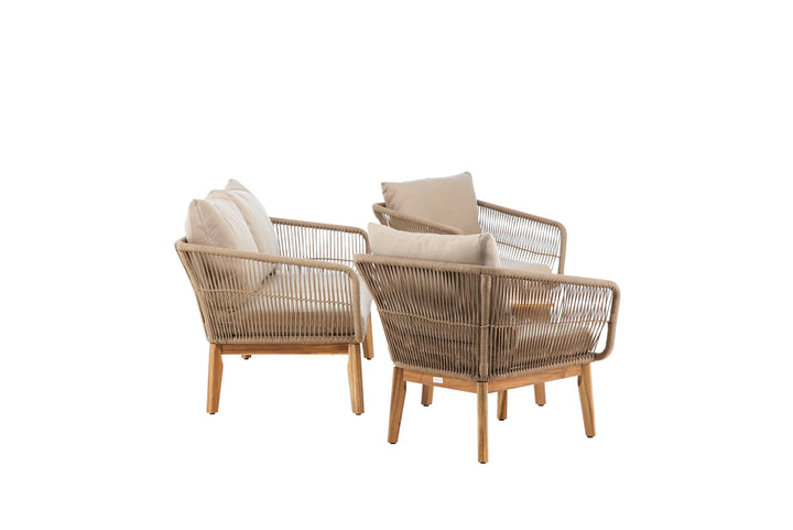 Chania Soffgrupp Natur/Beige