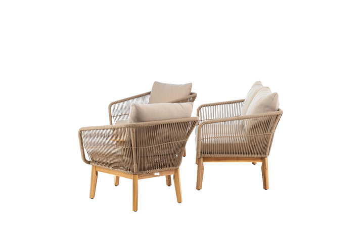 Chania Soffgrupp Natur/Beige