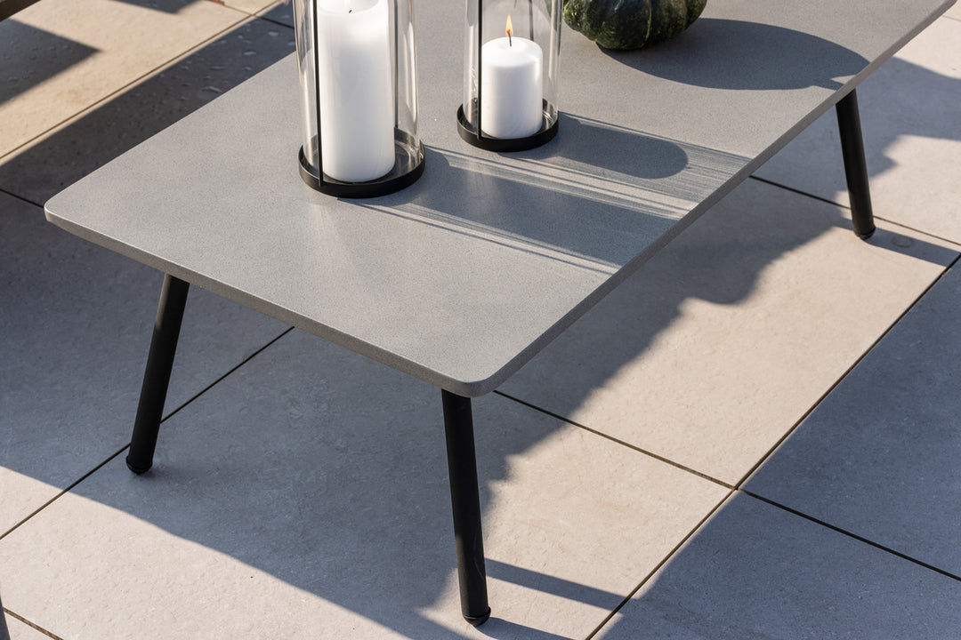 Lindos Soffgrupp Grå/Svart